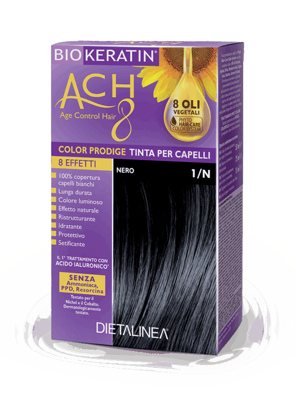 Biokeratin ACH8 Color Prodige 1N Nero
