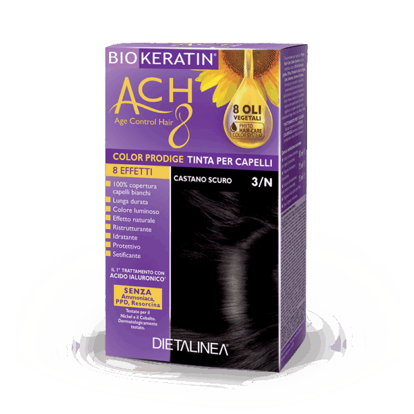 Biokeratin ACH8 Color Prodige 3N Castano Scuro