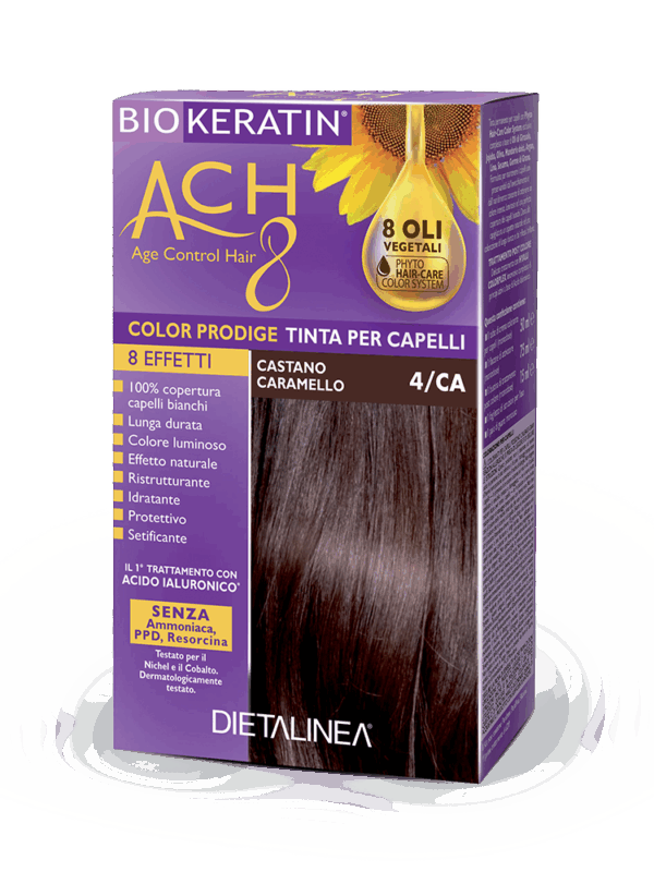 Biokeratin ACH8 Color Prodige 4CA Castano Caramello