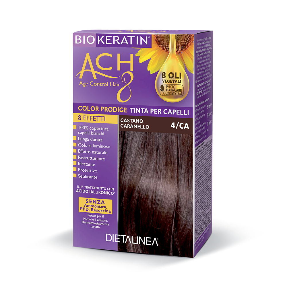 Biokeratin ACH8 Color Prodige 4CA Castano Caramello