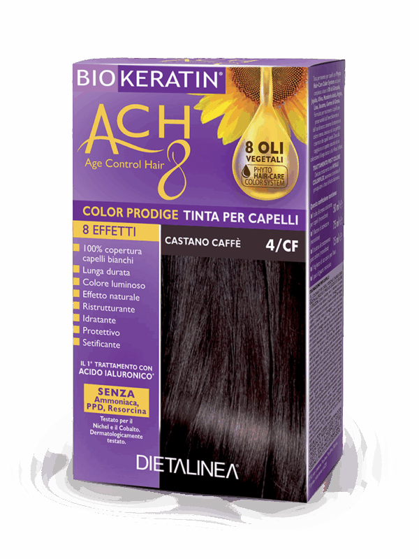 Biokeratin ACH8 Color Prodige 4CF Castano Caffè