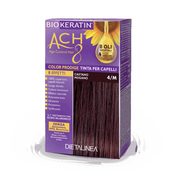 Biokeratin ACH8 Color Prodige 4M Castano Mogano