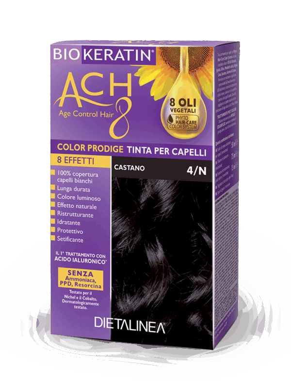 Biokeratin ACH8 Color Prodige 4N Castano