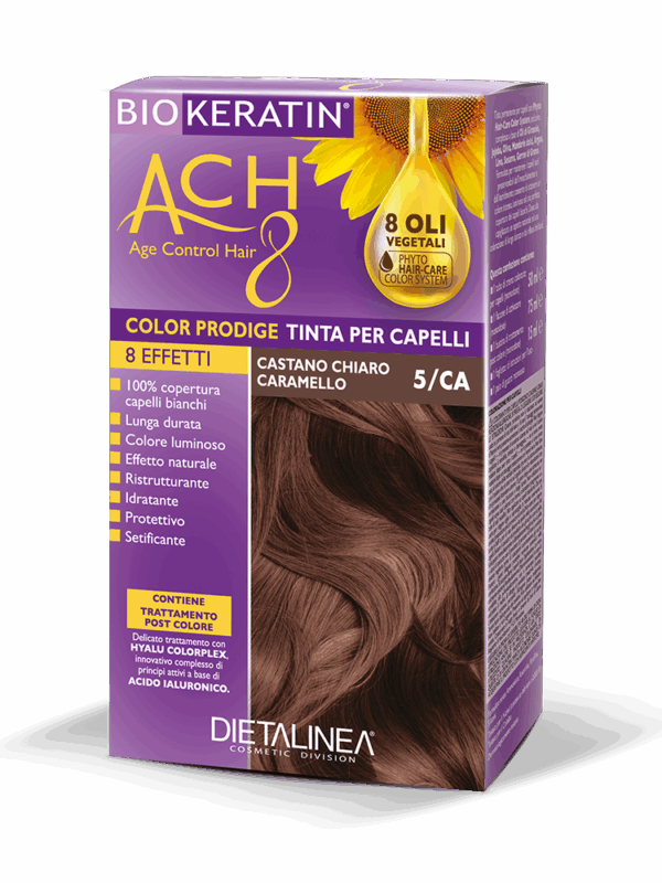 Biokeratin ACH8 Color Prodige 5CA Castano Chiaro Caramello