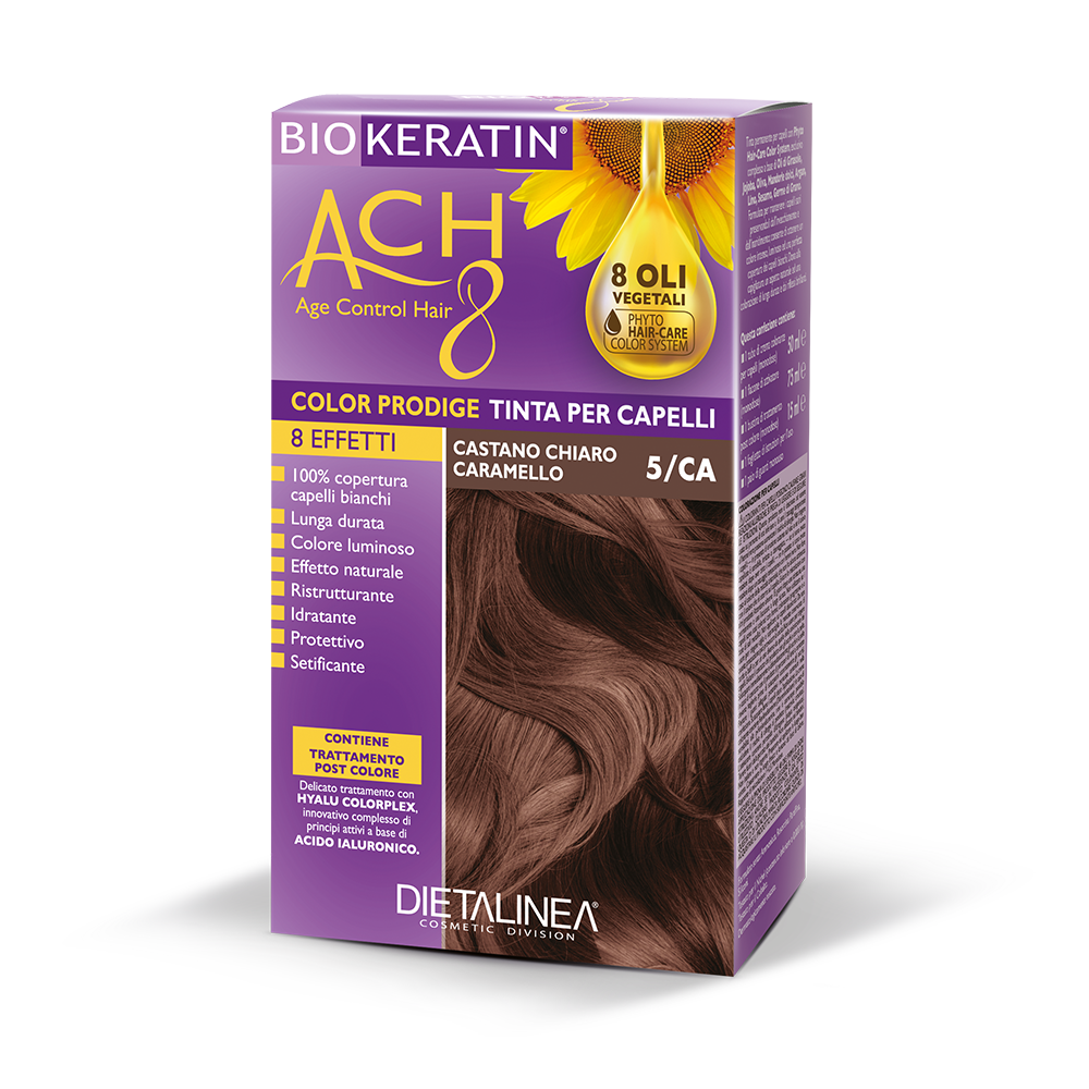 Biokeratin ACH8 Color Prodige 5CA Castano Chiaro Caramello