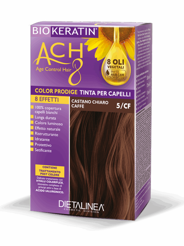 Biokeratin ACH8 Color Prodige 5CF Castano Chiaro Caffè