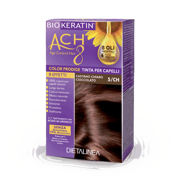 Biokeratin ACH8 Color Prodige 5CH Castano Chiaro Cioccolato