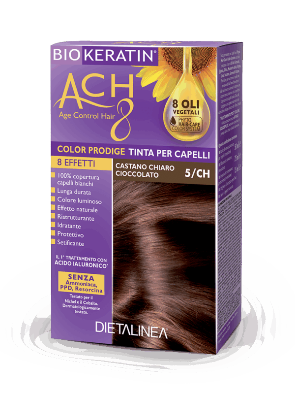 Biokeratin ACH8 Color Prodige 5CH Castano Chiaro Cioccolato