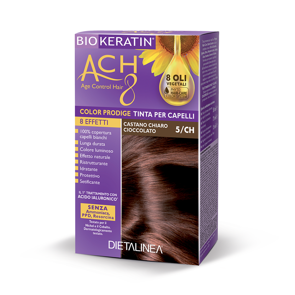 Biokeratin ACH8 Color Prodige 5CH Castano Chiaro Cioccolato