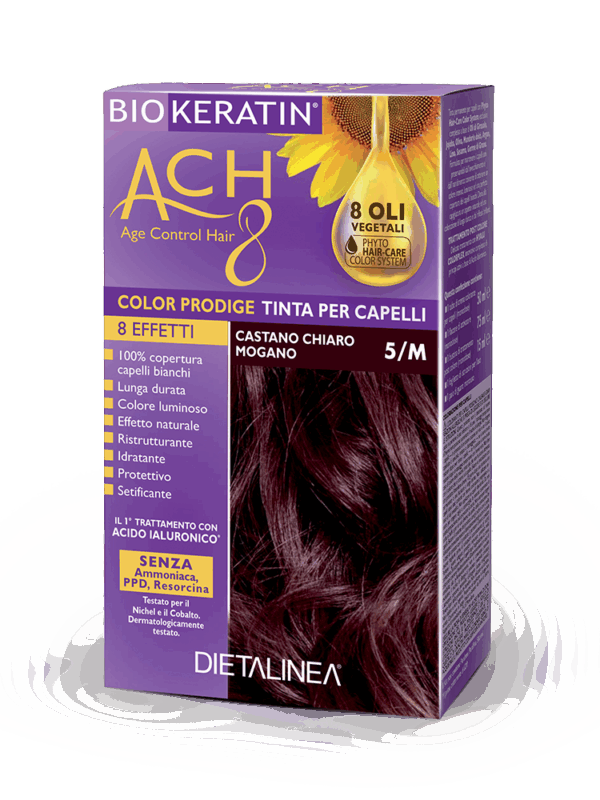 Biokeratin ACH8 Color Prodige 5M Castano Chiaro Mogano