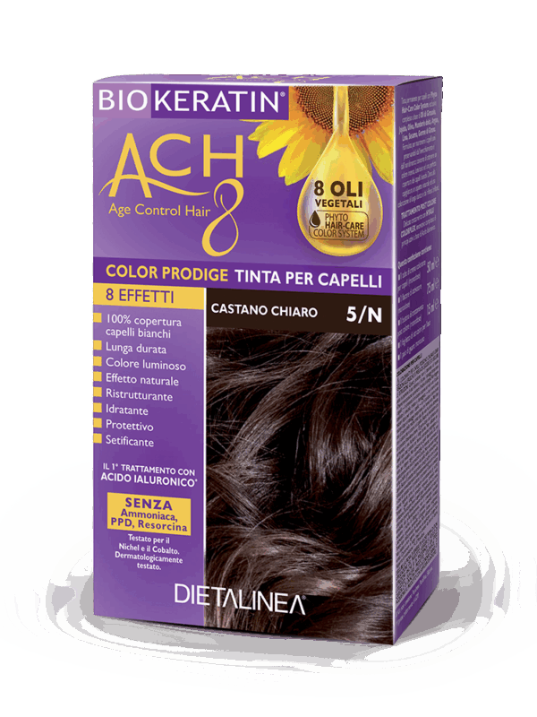 Biokeratin ACH8 Color Prodige 5N Castano Chiaro