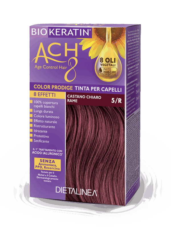 Biokeratin ACH8 Color Prodige 5R Castano Chiaro Rame