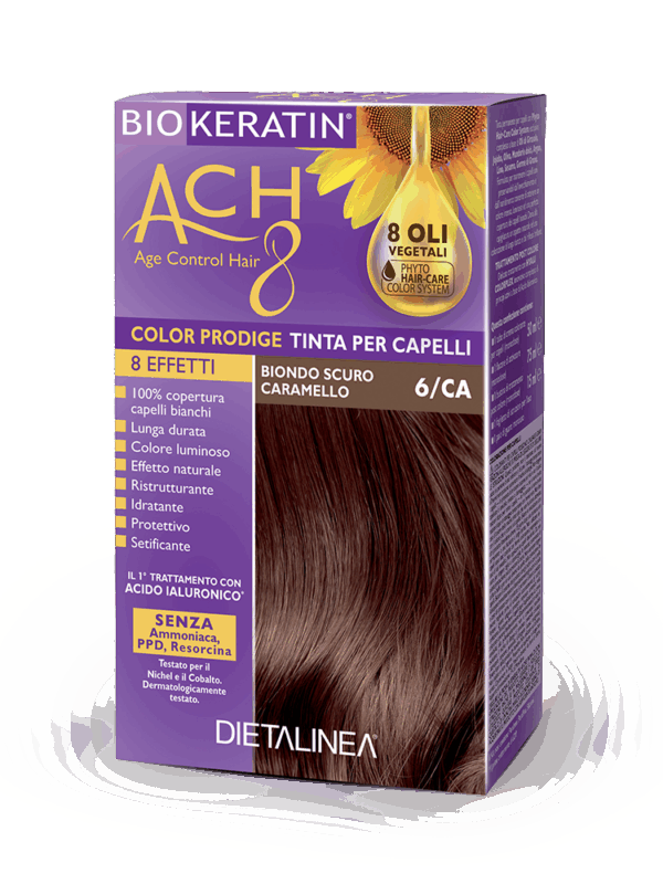 Biokeratin ACH8 Color Prodige 6CA Biondo Scuro Caramello
