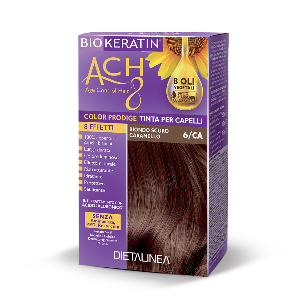 Biokeratin ACH8 Color Prodige 6CA Biondo Scuro Caramello