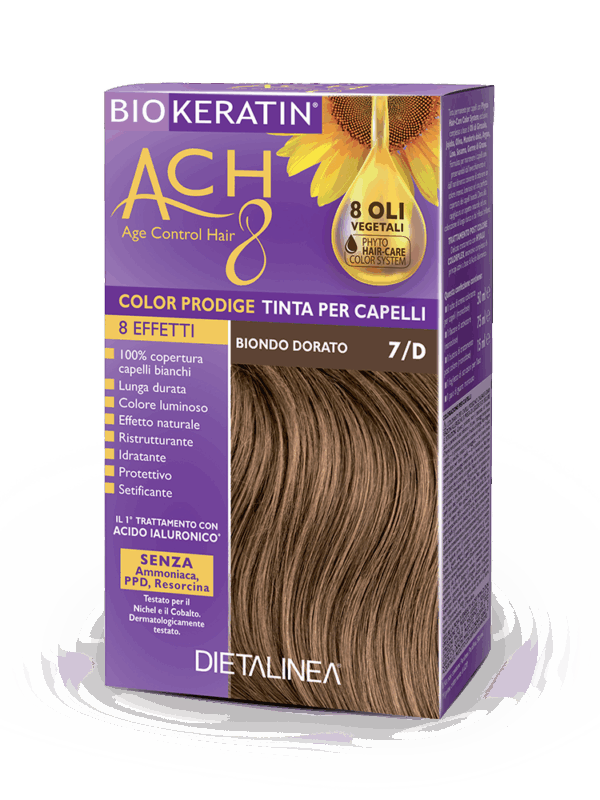 Biokeratin ACH8 Color Prodige 7D Biondo Dorato
