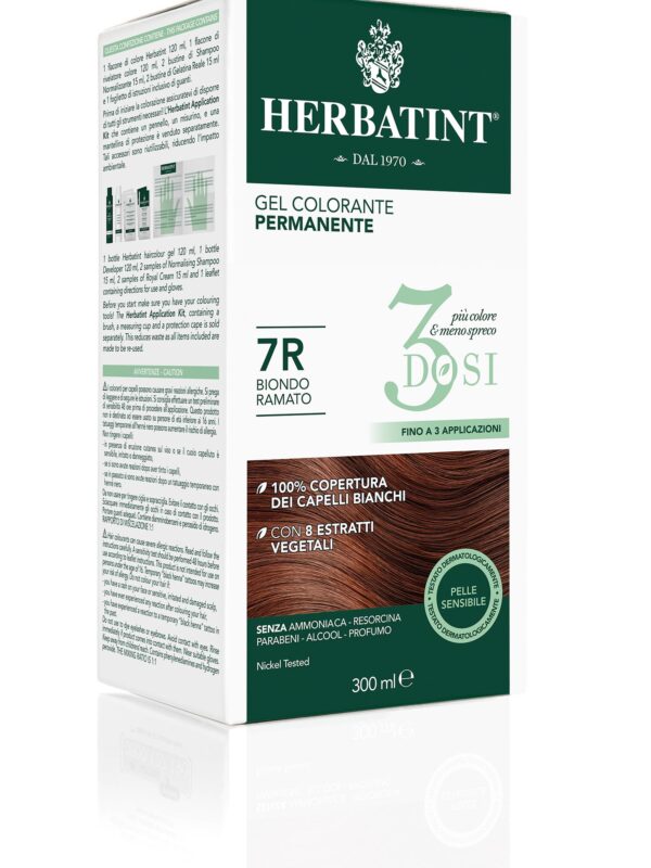 Herbatint 7R Biondo Ramato 3 Dosi