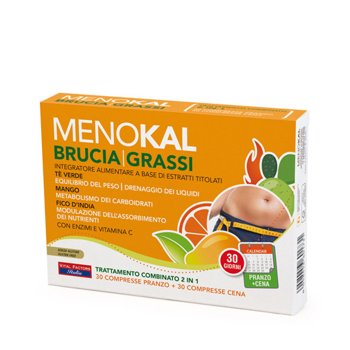 Farmaderbe MenoKal Bruciagrassi 30 + 30 cpr
