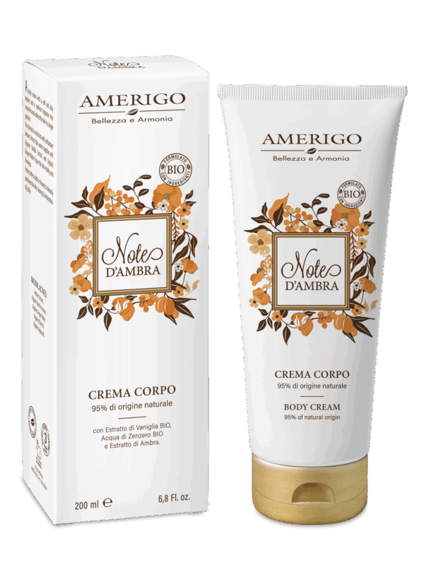 Amerigo Note d’Ambra Crema Corpo 200ml
